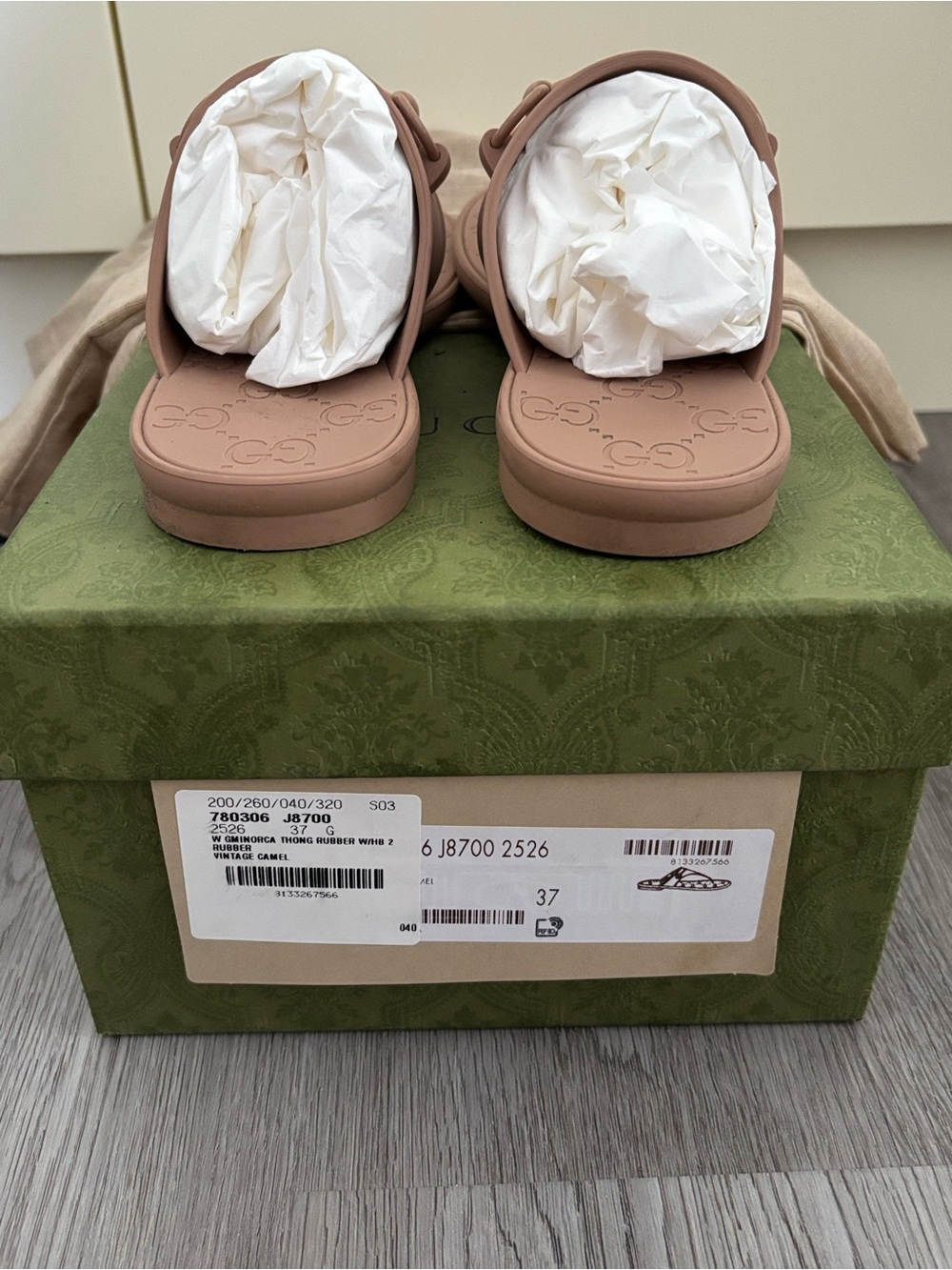 Gucci Horsebit Thong Sandals - Picture 3 of 4